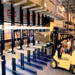 Uses gravity flow to transport product from the replenishment aisle to the pick location.