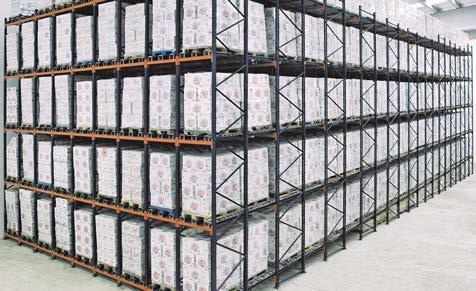 3 Separate aisles for loading and unloading eliminate interference while processing orders.