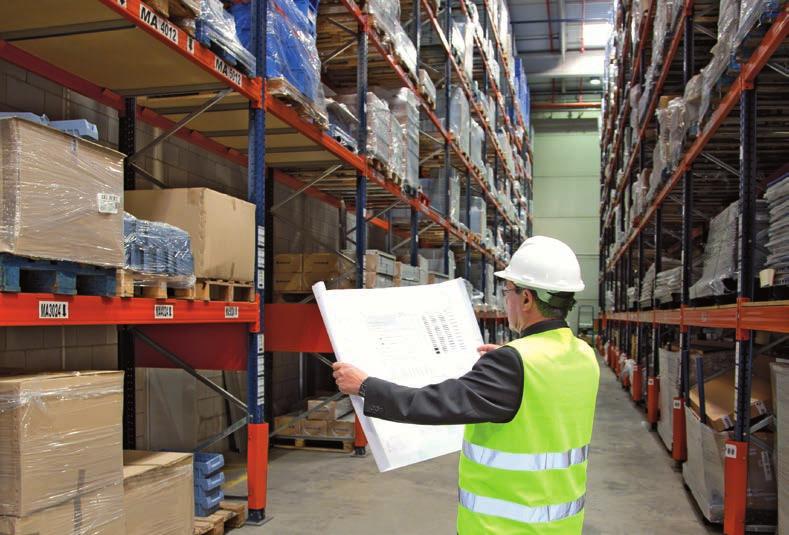 Technical inspections of racks 3 Improving the safety of your warehouse.