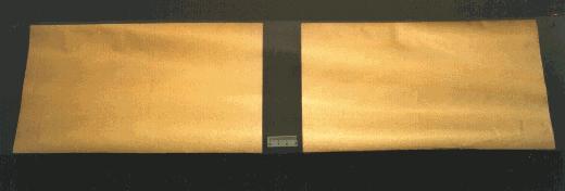 Thin gold electrodes are sputtered on both surfaces of the polymer film. To obtain a piezoelectric film, it is necessary to apply a high poling electric field to the electrodes of the sample.