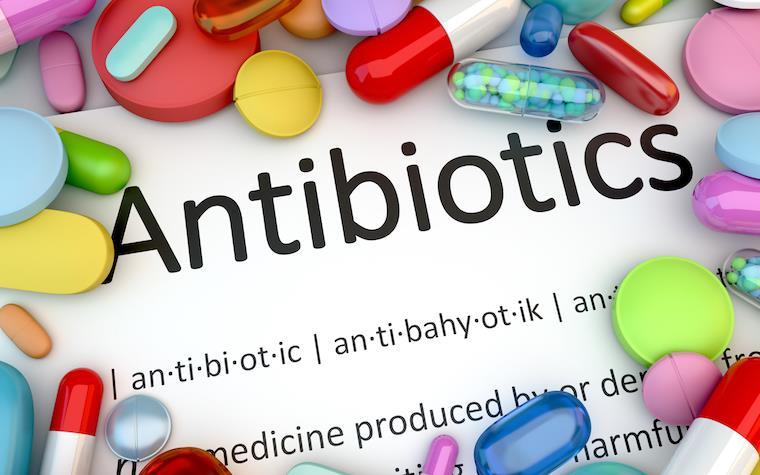 Treating bacterial infections with antibiotics Antibiotics are chemicals, either produced by fungi or made by humans that kill the bacteria that have
