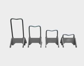 TYPE-A TYPE-A Type A High Chairs are used for supporting upper slab steel in slabs directly or by means of a carrier bar.