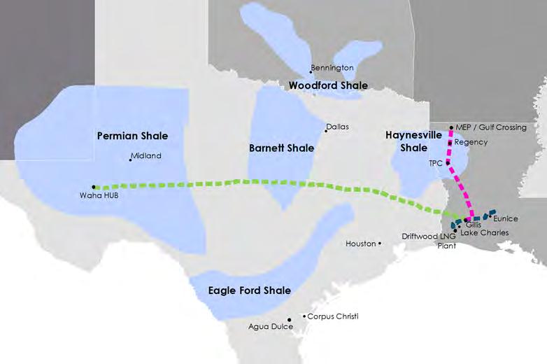 Tellurian Pipeline Network Bringing low-cost gas to Southwest Louisiana 2 1 Driftwood Pipeline Capacity, Bcf/d 4.0 Cost, $ billions $2.