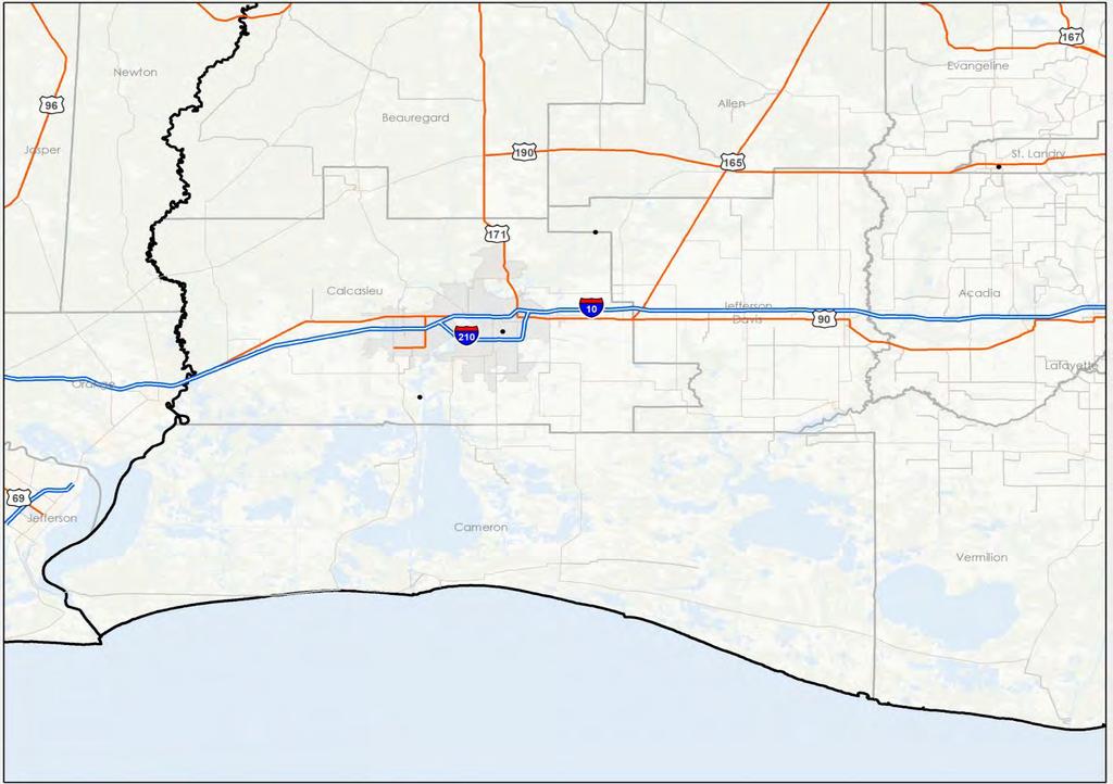 SW Louisiana: core of US gas demand 2025 Bcf/d SWLA supply & demand T e x a s Haynesville Perryville 20.0 15.0 +8.0 Bcf/d West Inbound to SWLA 10.8 Bcf/d Eunice/Station 85 10.