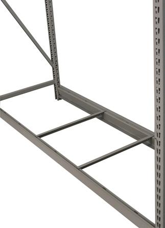 PRODUCT CATALOG RaptorRAC Wide Span Shelving STEP 4 Select Front To Back Supports. One to four supports per level are required based on beam width and type of decking.