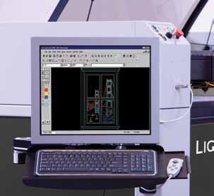 controls On-board system diagnostic suite LaserLink CAD/CAM software True machine vision system for automatic registration to any