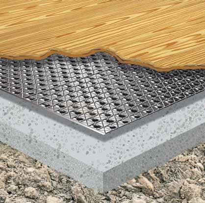 TO PROVIDE DRY FLOORS - ABOVE AND BELOW GROUND * Xv KEY FEATURES: OLDROYD Xv Top flooring surface A highly effective solution to situations where surface water is present.