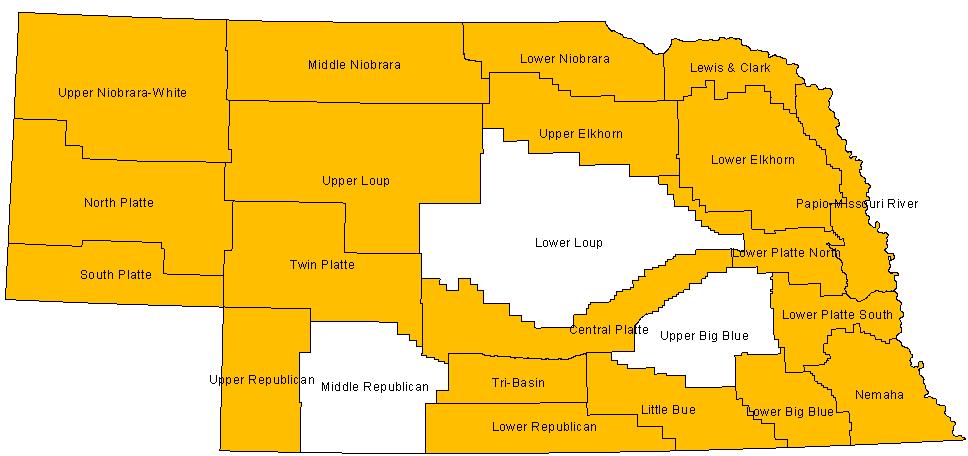 Nebraska Natural Resources Districts (NRD)