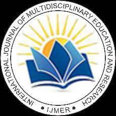 International Journal of Multidisciplinary Education and Research ISSN: 2455-4588; Impact Factor: RJIF 5.12 www.educationjournal.in Volume 2; Issue 2; March 2017; Page No.