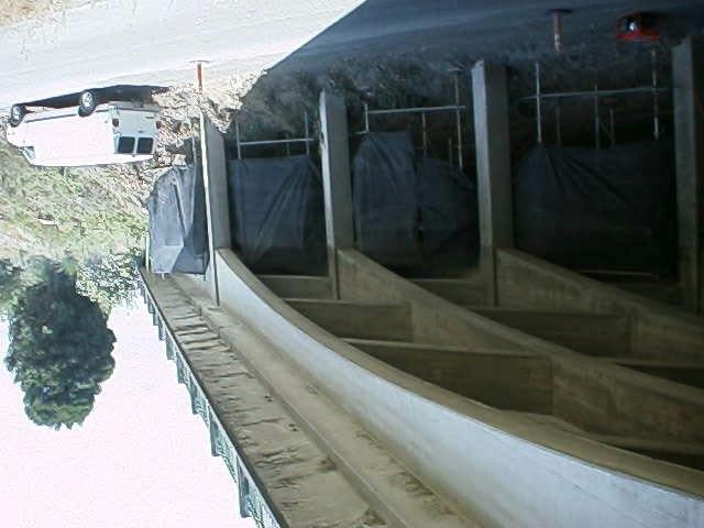 Fig. 9 Sylvan Bridge in Oregon instrumented with long gage sensors in July 2000 3.