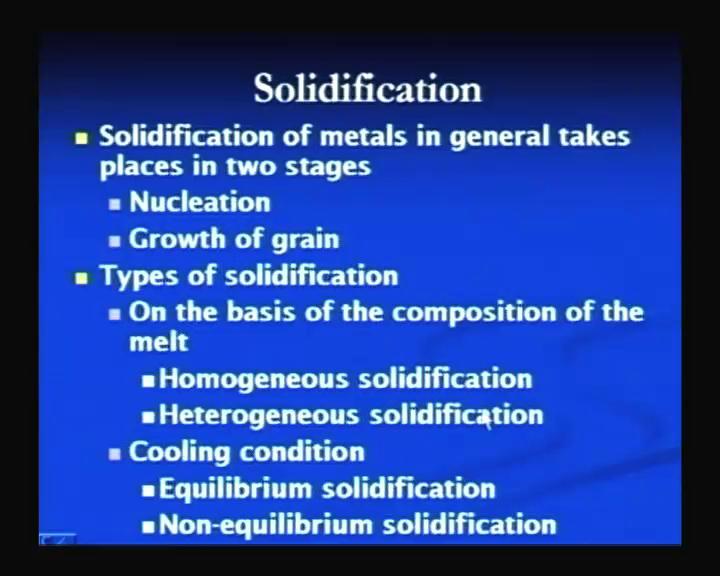 (Refer Slide Time: 02:37) So, in this lecture we shall cover the solidification of the weld metal aspects, the reaction in the weld metal, which may be in form of a gas-metal reaction, liquid-metal