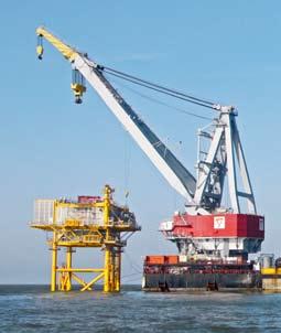 This solution, which consists of a jacket substructure and a topside, is also appropriate where there are variable seabed conditions.