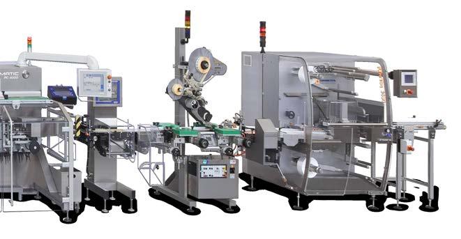 Customised Feed Systems Customised Automation Efficient Line Configurations Total Control Direct connection to primary packaging solutions Robotic feed systems can be integrated easily Servo