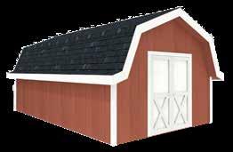 It provides the efficient storage solution you need with the eyecatching style you want an attractive compact barn that fits into any backyard environment.