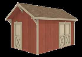 Use it for a gardening shed, craft area, or workshop the possibilities are endless. Make it uniquely yours with color and style options that complement your home.