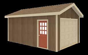 Using our best selling gable design we include everything you need to make this the perfect garage.