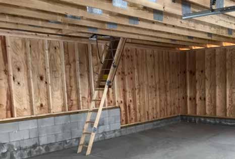 Rockport standard features Garages BASE PRICE MODEL Continuous Ridge & Soffit Ventilation System 9 - Lite Entry Door Lockset For Entry Door 9x7 Garage Door