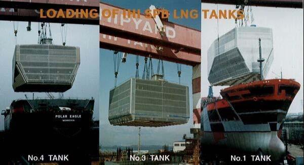 LNG, typically in four or more