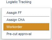 17.4 Pre-cut approval 1. Login as ABAN Logistic, to approve pre-cut shipping detail. 2.