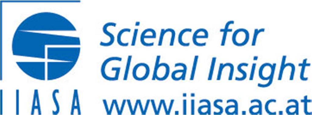 Description of the GLOBIOM model 17 September 2013, Ecofys, IIASA, E4tech Ecofys, IIASA and E4tech are jointly undertaking a project for the European Commission (DG ENERGY) on the modelling of ILUC