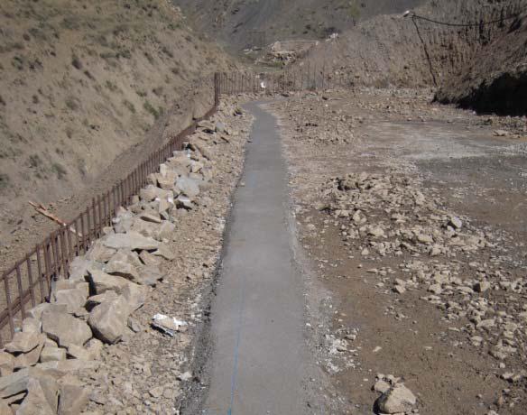 Strip footing Next sequences were completed according to the reinforced earth walls construction standards as