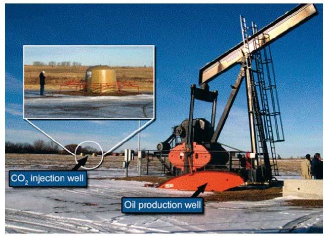 EOR: Weyburn project (Canada) CO2 capture