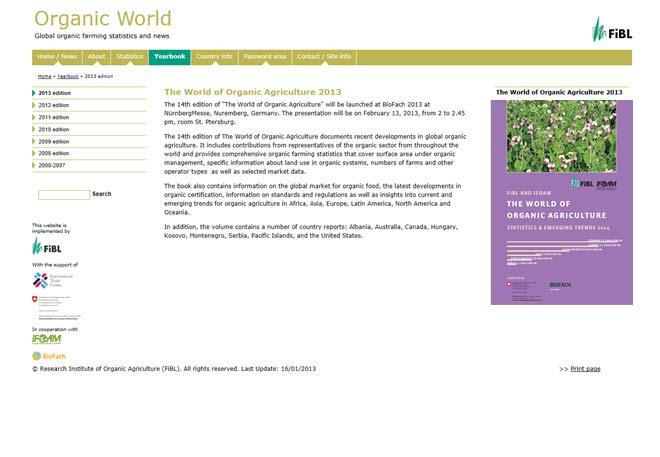 Website www.organic-world.