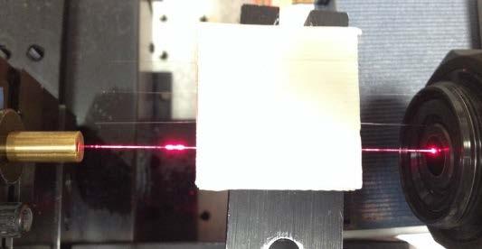 diameter) Fs laser inscribed reflector (15µm 40µm) 75 µm silica