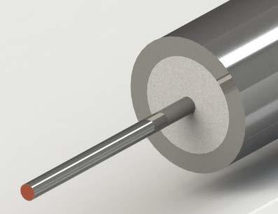 Pure ceramic coaxial cable (PC 3 ) sensors under ultrahigh temperature