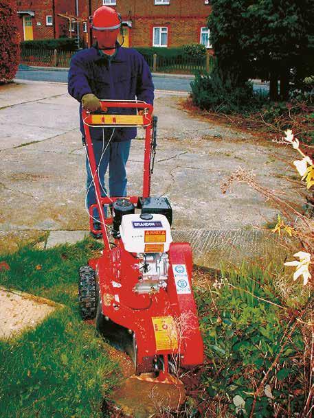 STUMP GRINDER Designed to remove unwanted tree stumps safely and efficiently.