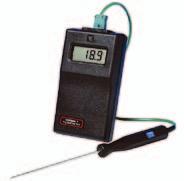 The selection criteria for any thermometer should include: measurement range resolution of the reading 1 C, 0.1 C or 0.