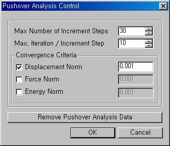 Modeling & Analysis Part D. Enhancements in Convergence Problem and Reliability of Pushover Analysis i.