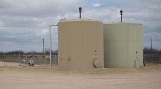 Storage Vessels Control Requirements: Closed vent system. Cover of surface area of all liquid.