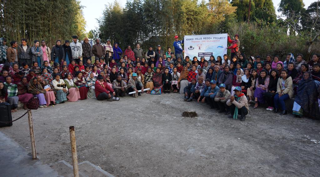 WeForest Project Report India Khasi Hills May 2018 Celebration of Self-Help Groups in Hima Mylliem in
