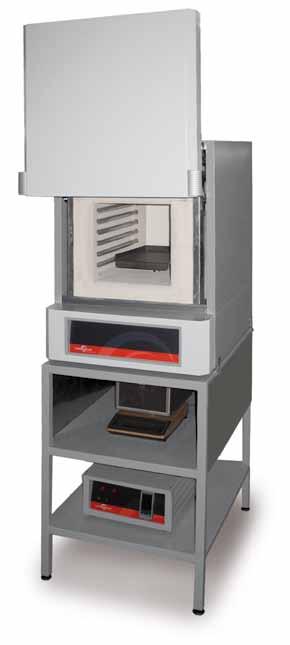 Laboratory chamber furnace for asphalt tests according ASTM D 6307-98 600 C Chamber furnace especially developed for analysis of asphalt at 540 C according to ASTM D 6307-98 With integrated balance