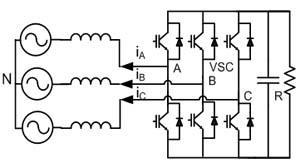 Voltage source converters The other type of power quality mitigation is a Voltage Source Converter (VSC), a power electronic device connected in shunt or parallel to the system, shown in the Figure 3.