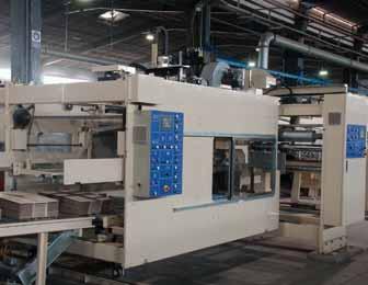 On the production floor our facilities include Automatic 5 Ply corrugating line 5 color automatic casemaker with rotary die-cutter, folder and gluer.