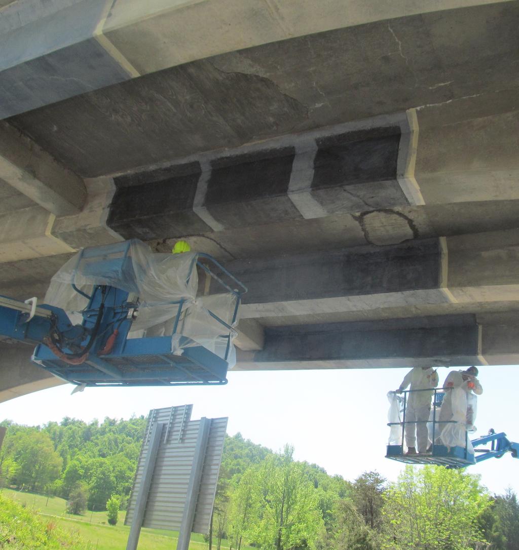 CFRP Strengthening of KY 583 Over the Bluegrass Parkway Bridge in Hardin County Kentucky