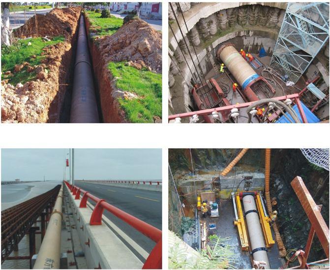 Applications The company The process The unique qualities of high strength combined with flexibility and corrosion resistance, make DFHB CCGRP Pipe Systems very attractive for use in numerous