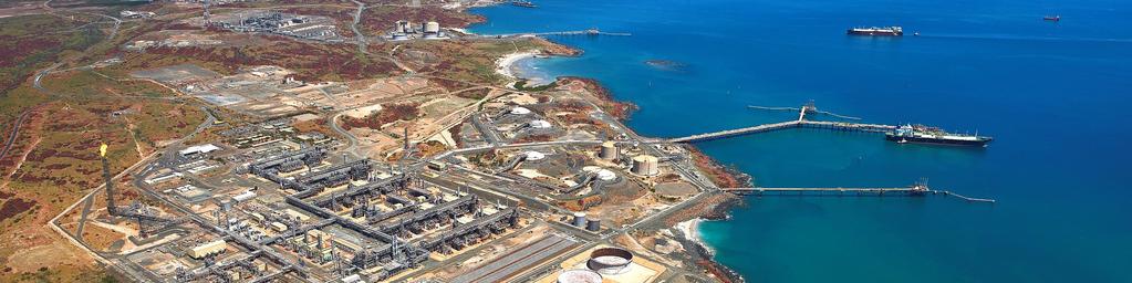 Woodside-operated Karratha Gas Plant and Pluto LNG Plant, Western Australia Producing As Australia s largest