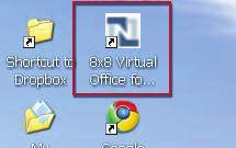 You will see the Virtual Office NetSuite Integration software shortcut on your desktop.