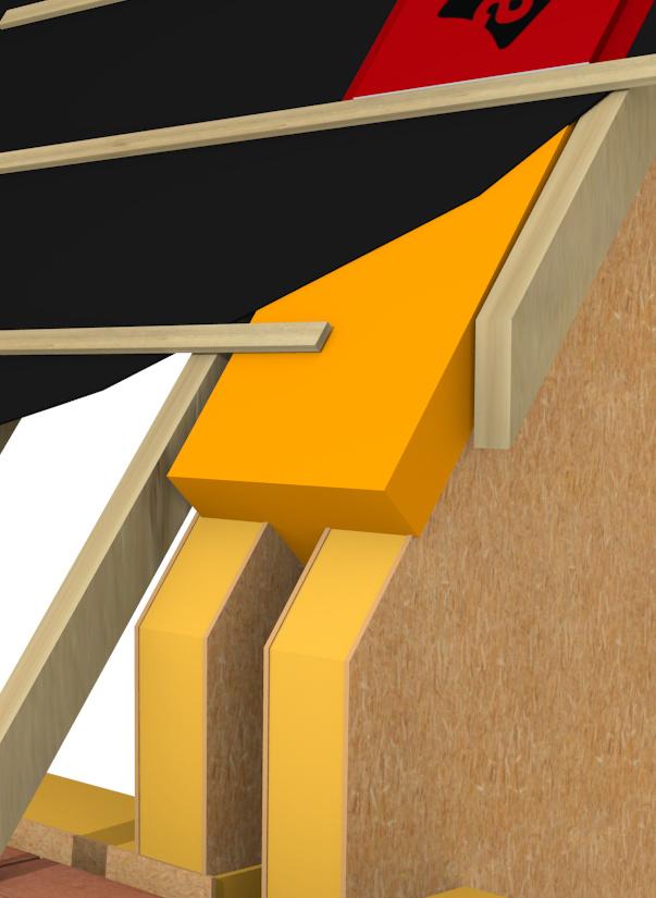 The ARC T-Barrier provides up to 1 hour fire integrity in timber frame construction, and meets the Robust Detail s requirement for a barrier where a separating party wall meets an external cavity