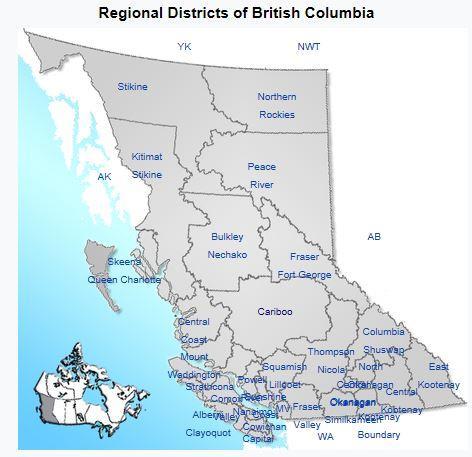 The Cariboo RD is over 80,000 square Kilometres 63,000 residents, majority live in