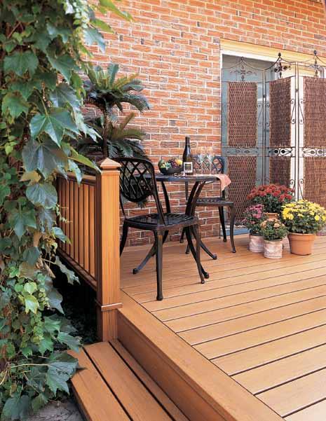 Eon s collection of decks, railings, deck tiles, furniture, and ocean dock boards gives years of enjoyment without the maintenance stress; no more cracking,
