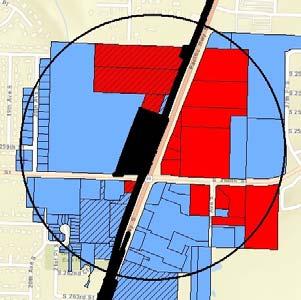 (re)development potential. As shown in Exhibit 7, these station areas contain.7 and.9 million square feet of net new development potential, respectively.