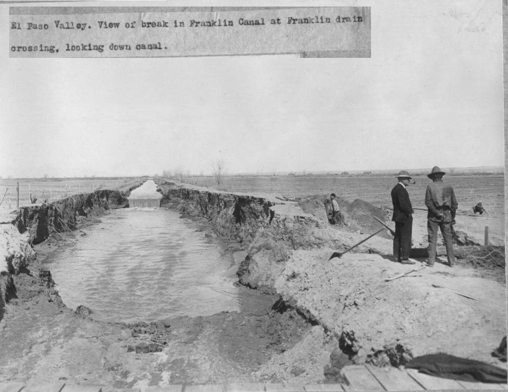 Project Operations: 1916-1979 From Project initiation in 1916 through 1979, Reclamation operated the full Rio Grande Project