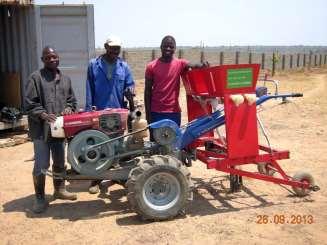 The second seed drill has been transferred to Kenya, under the control of Dr. Joseph Matua and KENDAT for field testing and evaluation in that country.