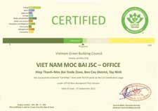 Project Background The Moc Bai Industrial Complex includes 12 buildings, Huge Oﬃce as well as other facilities. It is the Largest Green Industrial Project for Nike Shoes in Tay Ninh Province.