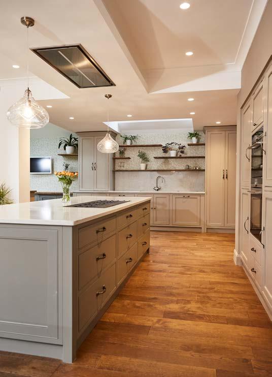 Shropshire With the Shropshire kitchen designed as part of an entire home renovation, the owners had the opportunity to tailor the style and design details of their new kitchen to suit their