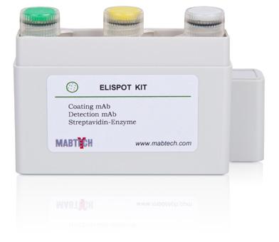 Single FluoroSpot: an alternative to ELISpot Single-color FluoroSpot is similar to the standard enzymatic ELISpot assay but utilizes fluorescence instead of an enzymatic reaction for detection.